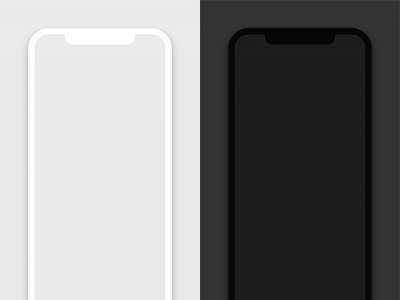 iPhone X免费粘土模拟图(iPhone X Free Clay Mockup)