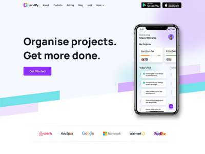 着陆页UI工具包(Landing Page UI Kit)