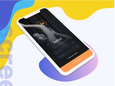 登录屏幕UI套件1(Login Screens UI Kit 1)