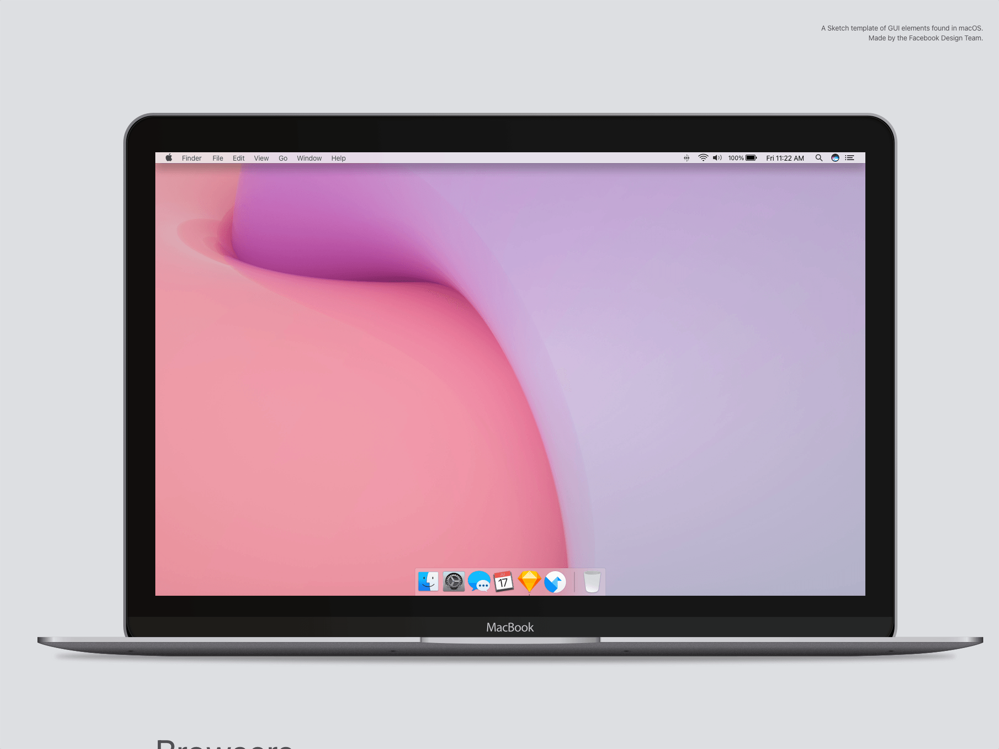 Facebook的macOS桌面套件(macOS Desktop Kit by Facebook)