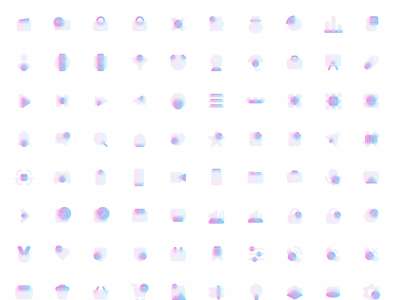 哑光玻璃图标(Matt Glass Icons)