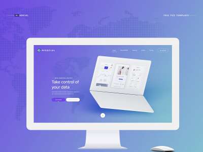 MISOCIAL网页模板(MISOCIAL Web Template)