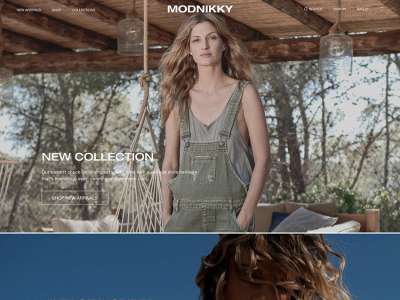 Modnikky电子商务用户界面(Modnikky eCommerce UI)