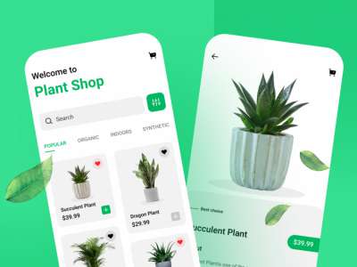 植物商店电子商务(Plant Shop E-Commerce)