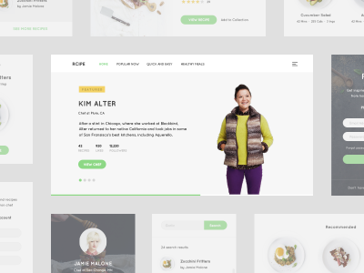 食谱免费UI套件(Recipe Free UI Kit)