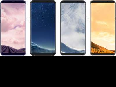 三星Galaxy S8模拟图(Samsung Galaxy S8 Mockups)