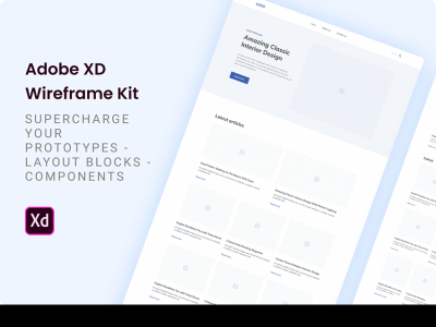 简单线框套件(Simple Wireframe Kit)