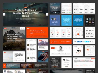 免费网页用户界面工具包(Snug Free Web UI Kit)