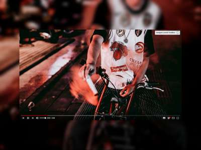 视频播放器网页设计UI(Video Player Webdesign UI)