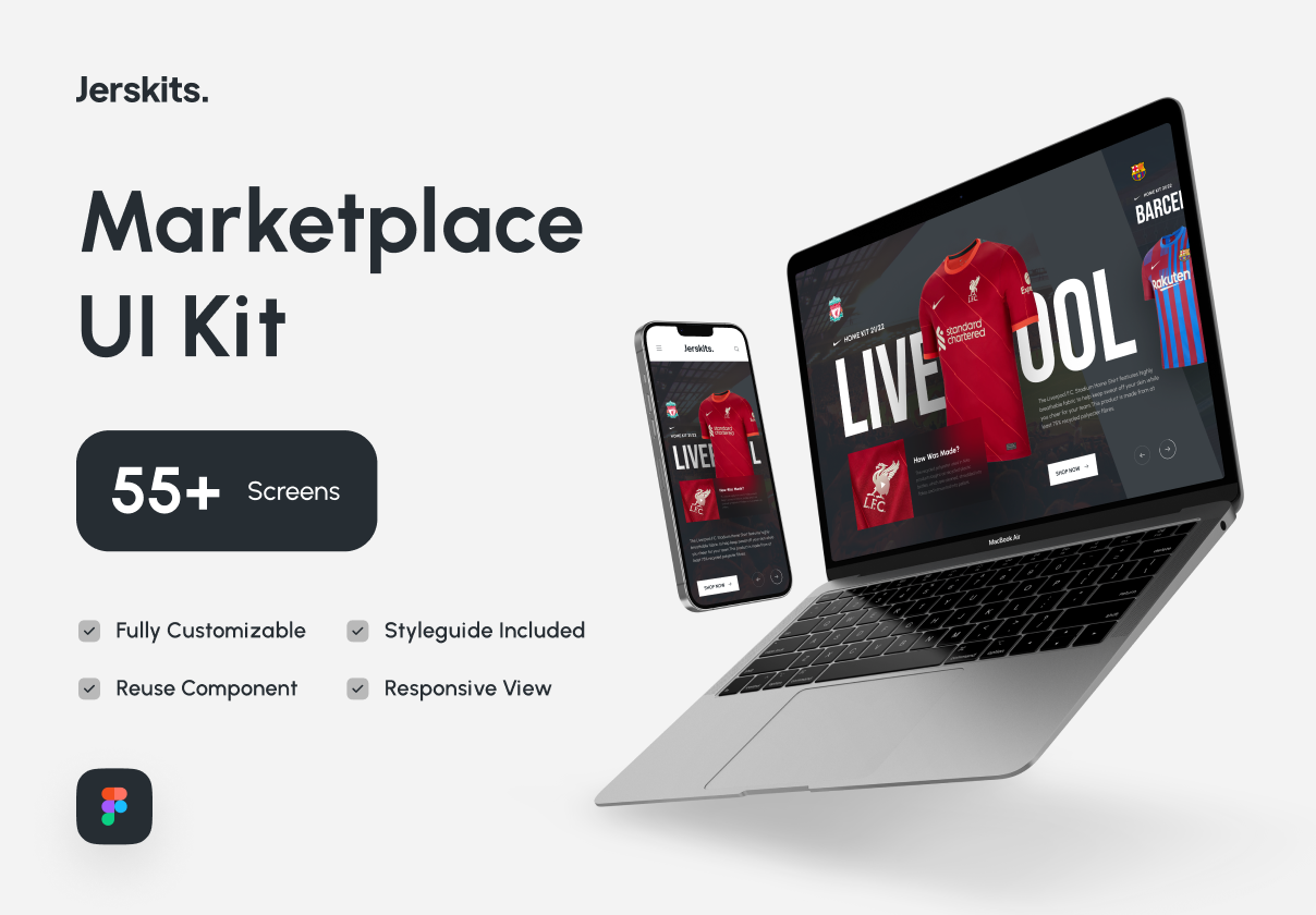 Jerskits - Marketplace UI Kit (Jerskits - Marketplace UI Kit)