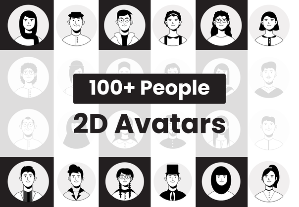 诺瓦塔斯 2D 头像 (Novatars 2D Avatars)