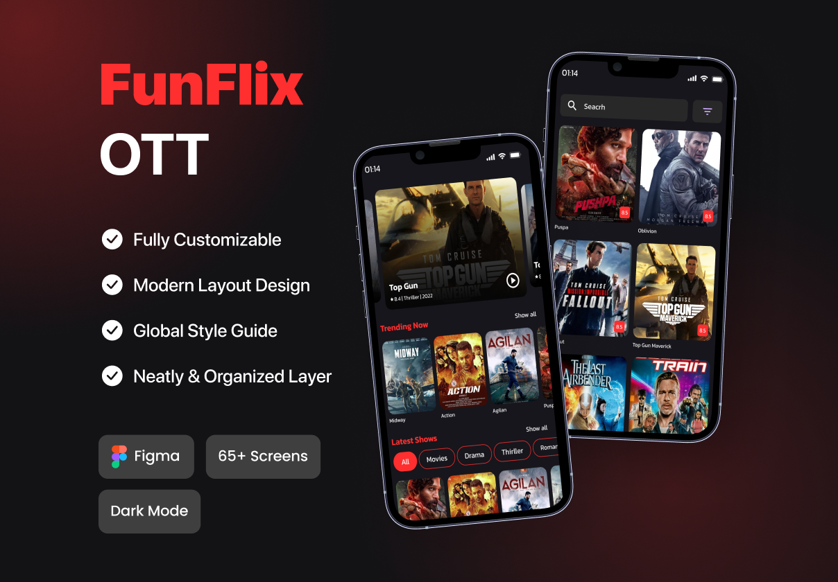 Funflix OTT-流媒体无极限 (Funflix OTT- Streaming limitless)