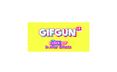 【AE插件】GifGun 压缩插件
