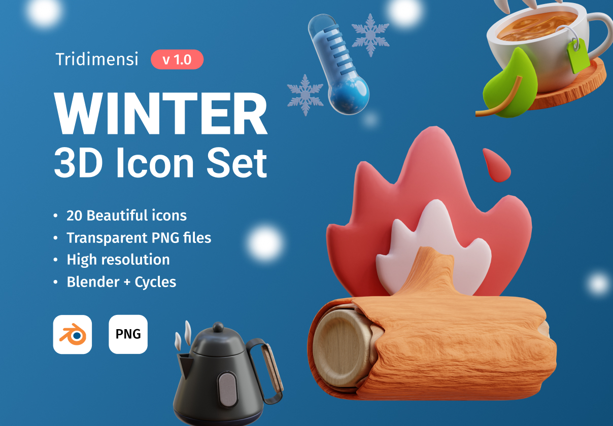 三维冬季 (3D Winter)