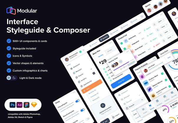 Modular - UI Styleguide _ Composer(Modular - UI Styleguide _ Composer)