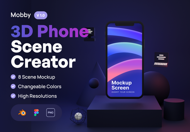 Mobby - 3D移动场景创建器(Mobby - 3D Mobile Scene Creator)