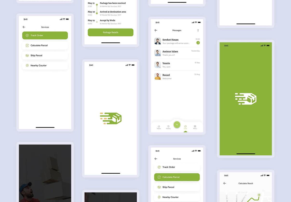 BeDelivery Delviery应用程序的ui套件 (BeDelivery Delviery app ui kit)