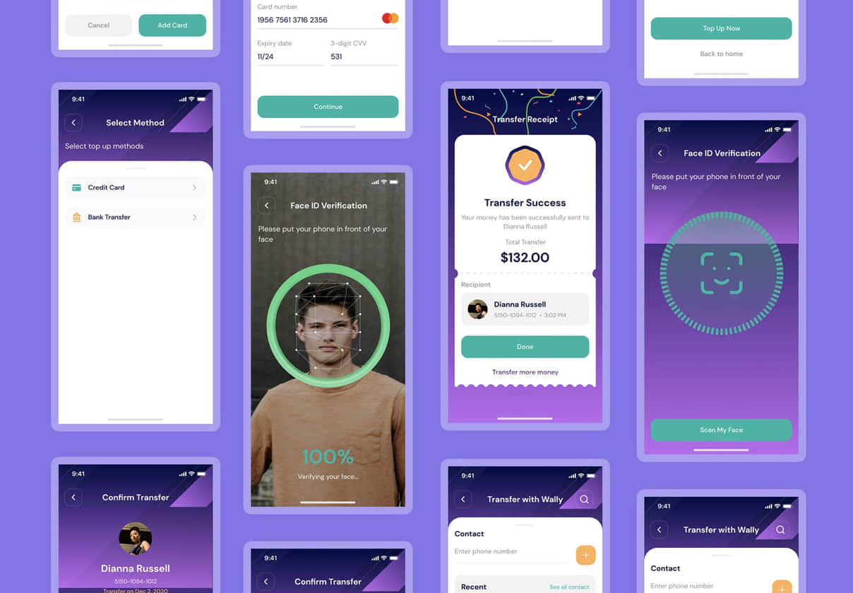 快速支付应用程序UI工具包 (Pay Fast App UI Kit)