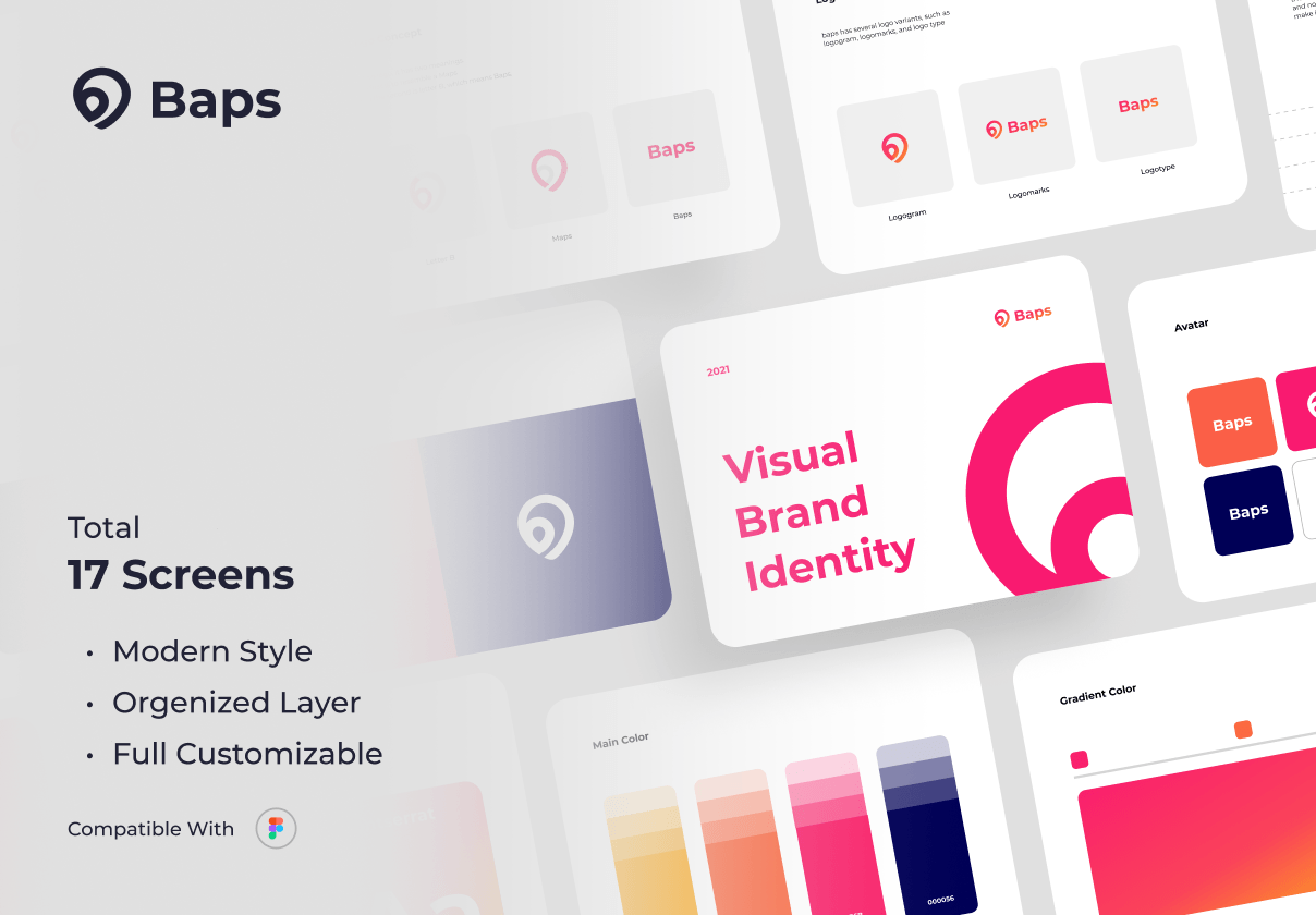 Baps - 品牌识别 (Baps - Brand Identity)