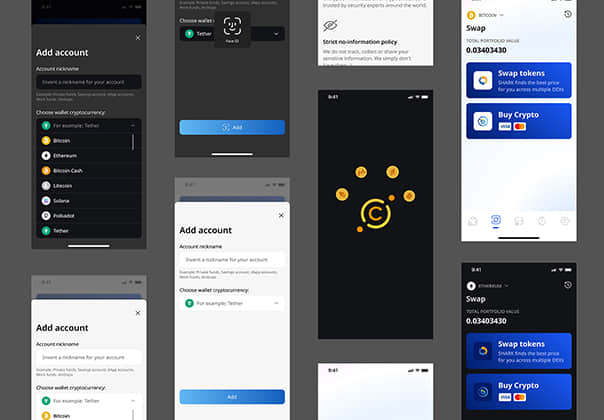 加密货币钱包应用程序 (Crypto Wallet App)