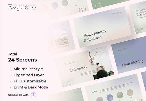 Exquisito - 品牌识别 (Exquisito - Brand Identity)