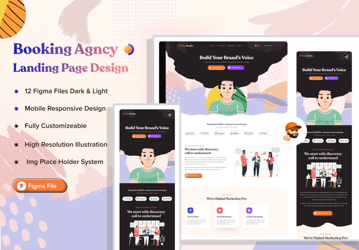 数字机构网站 (Digital Agency Website)