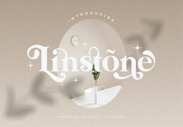 Linstone - 现代衬线字体 (Linstone - modern serif)