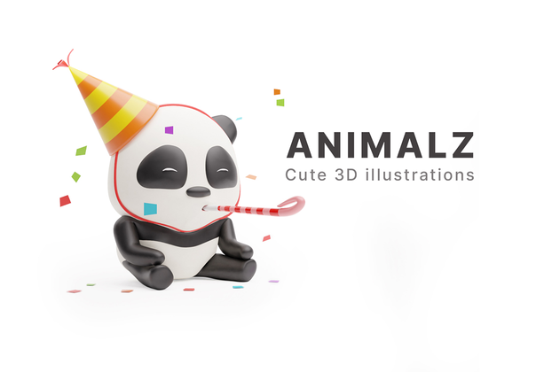 ANIMALZ - 可爱的3D动物 (ANIMALZ - cute 3D animals)