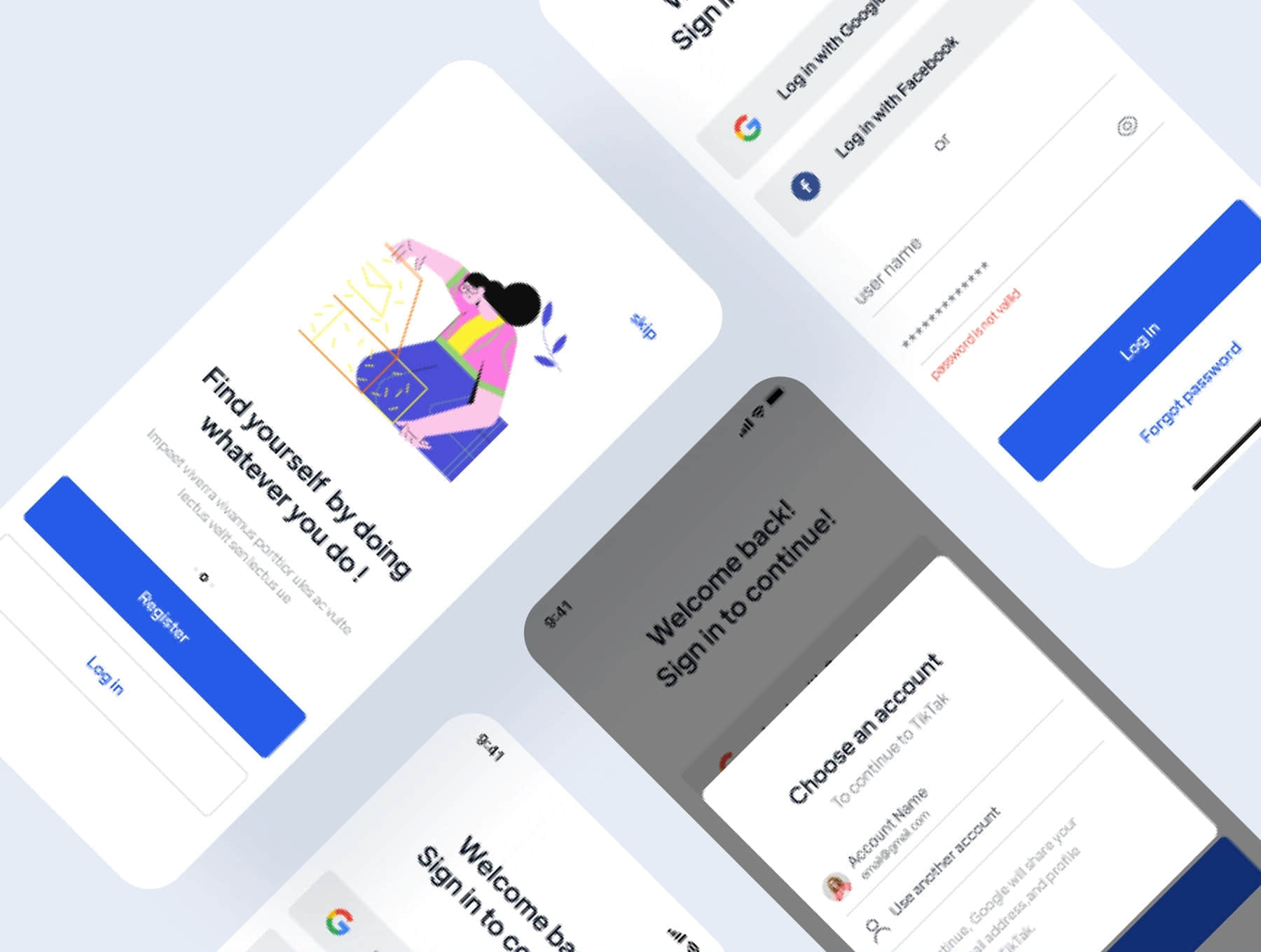 EduCo电子学习应用UI套件 (EduCo e-learning app UI kit)