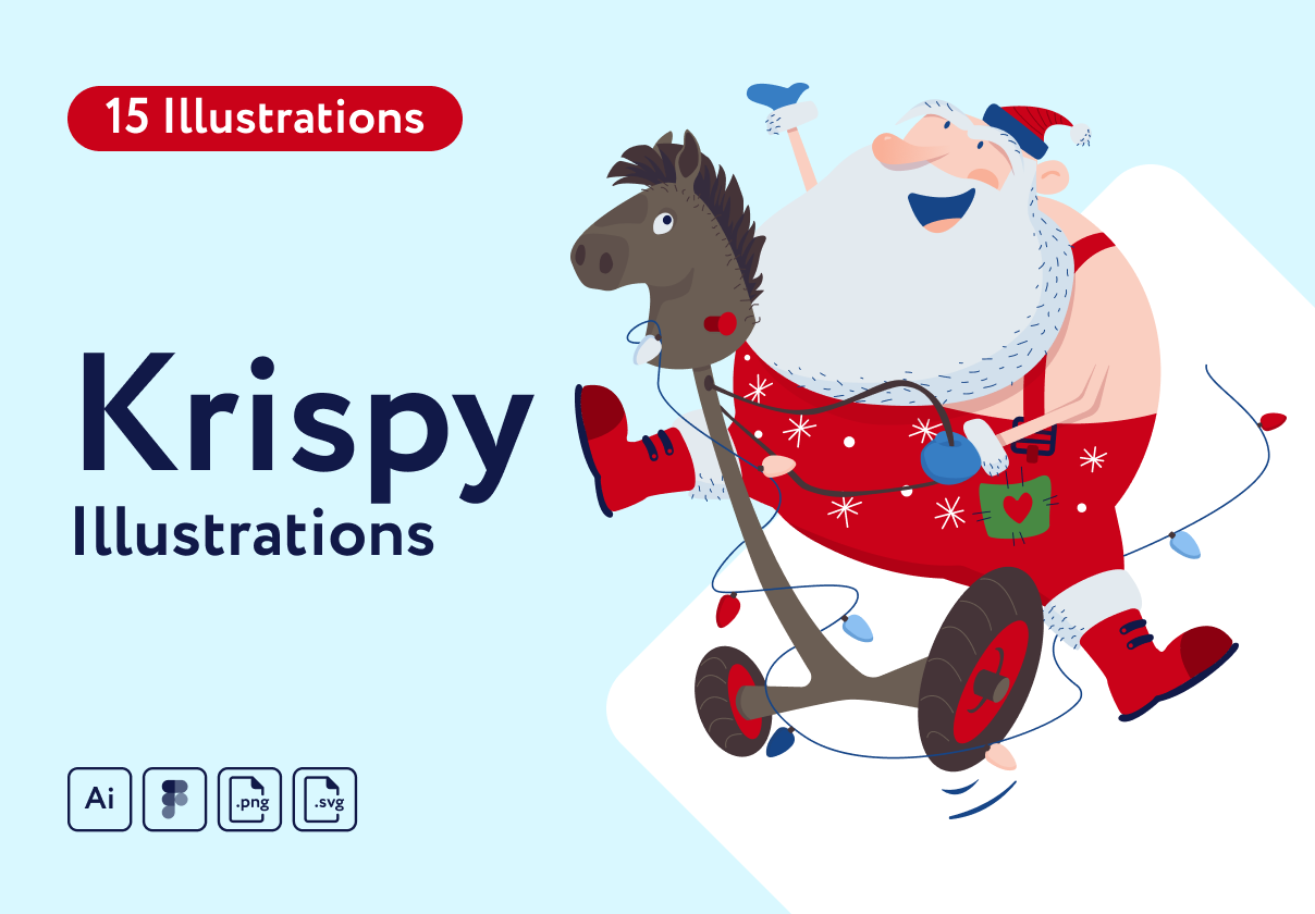 克里斯比的插图 (Krispy Illustrations)