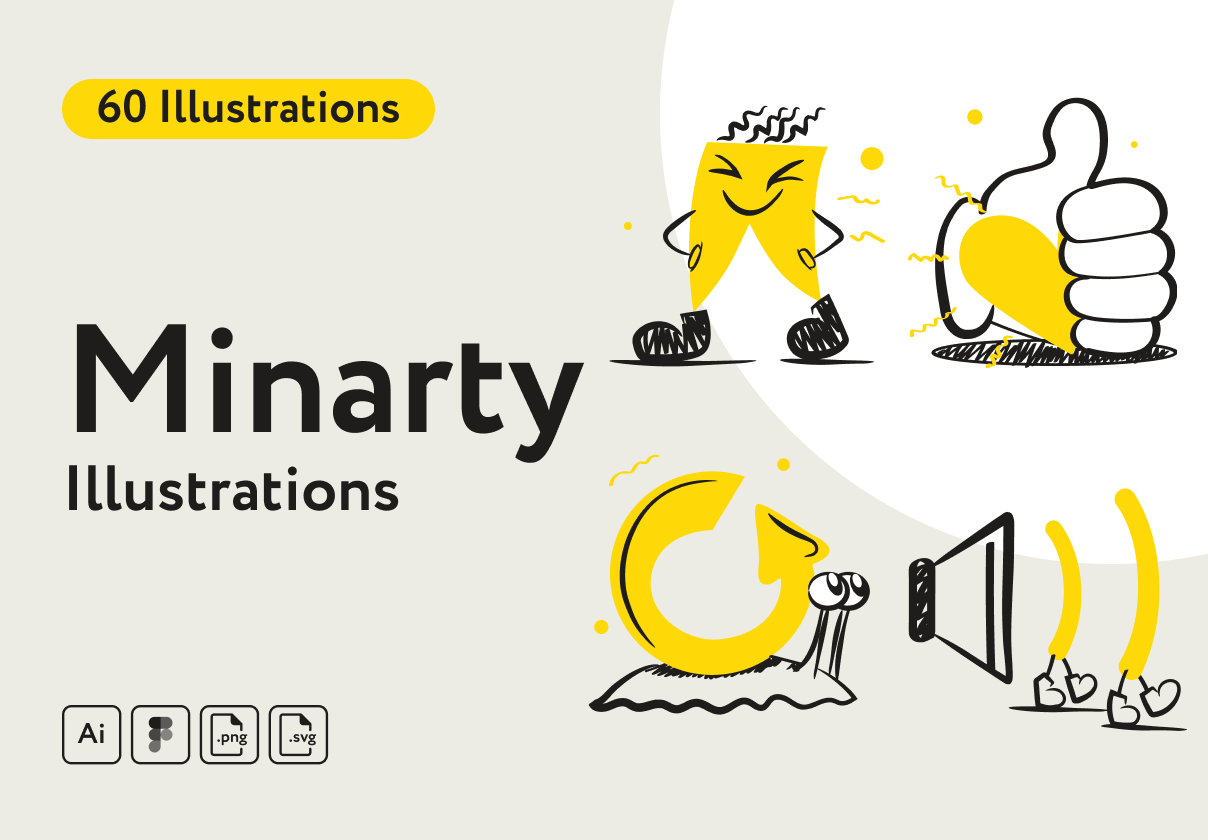 Minarty 插图 (Minarty Illustrations)