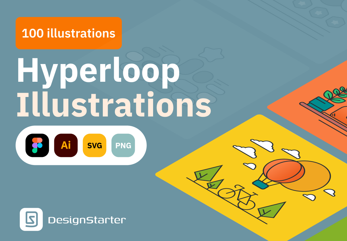 Hyperloop插图 (Hyperloop Illustrations)