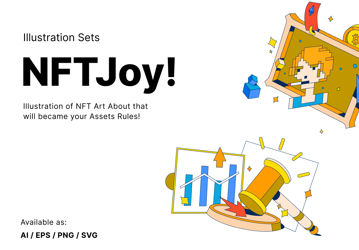 NFTJoy插画集 (NFTJoy Illustration Set)