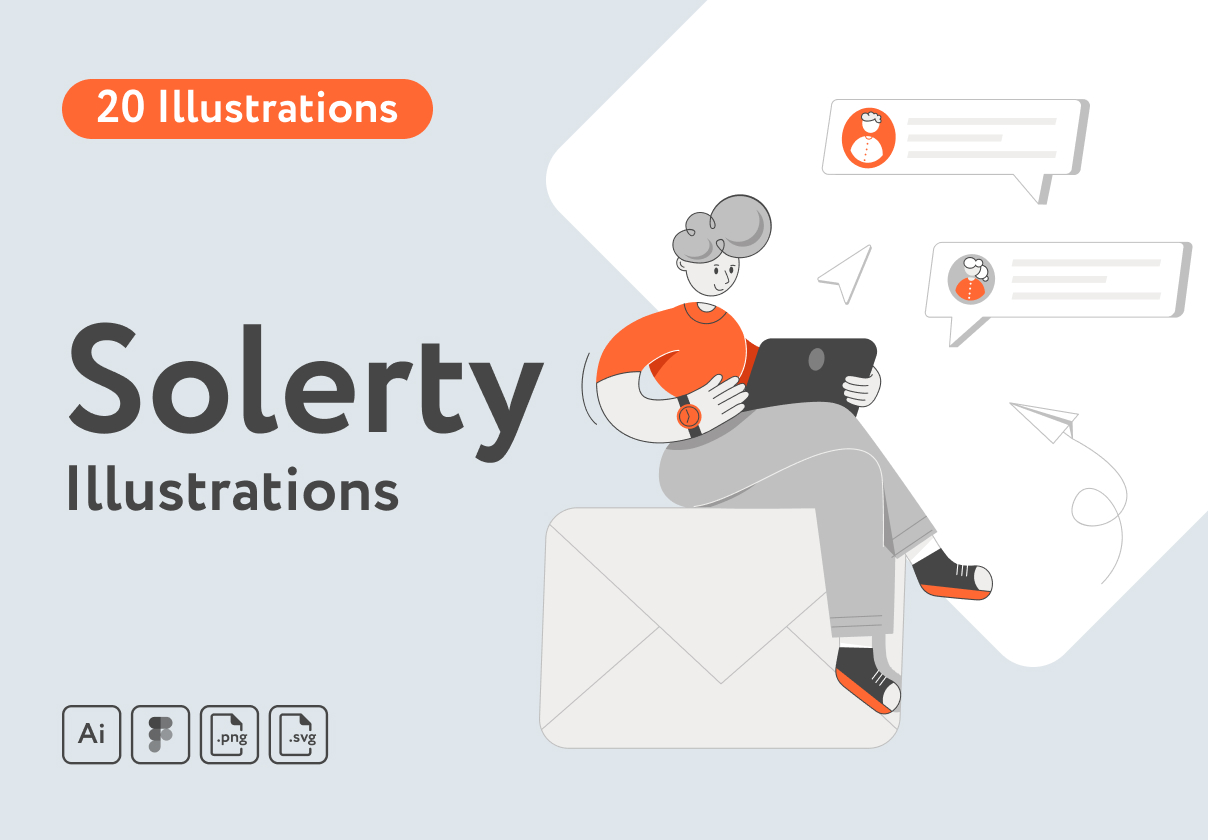 Solerty营销插图 (Solerty Marketing Illustrations)