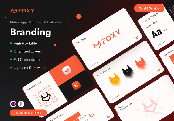 FOXY品牌指南 - 品牌和风格指南 (FOXY Brand Guideline - Brandin