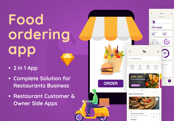 Eatfresh - 食品订购应用程序 (Eatfresh - Food Ordering App)