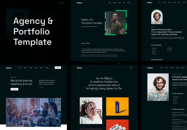Abildon - 机构和组合模板 (Abildon - Agency & Portfolio Te