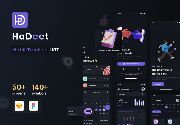 个人好习惯培养App设计-Habit Tracker