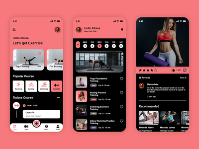 锻炼工作界面(Exercise Work UI)