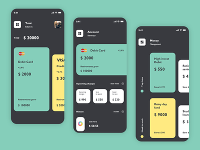 借记卡用户界面(Debit Card UI)