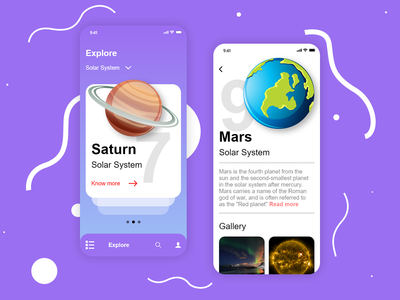太阳系用户界面(Solar System UI)