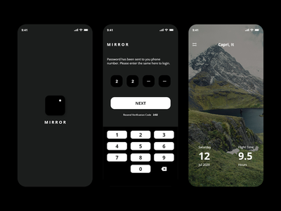 镜像登录界面(Mirror Login UI)