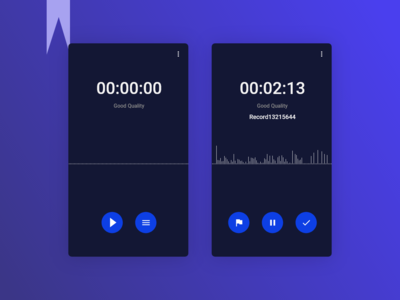 录音机暗页(Recorder Dark Page)