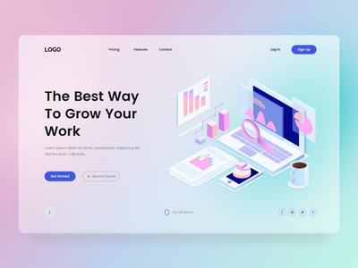 网站英雄标题(Website Hero Header)