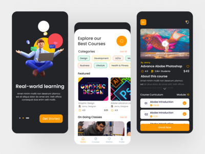 电子学习应用(E-learning app)