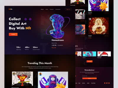 艺做。 - NFT 市场网站(ArtDo. - NFT Marketplace Website)