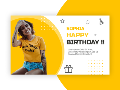 生日贺卡(Birthday card)