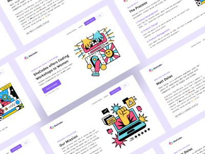 SheCodes 网站设计(SheCodes Website Design)