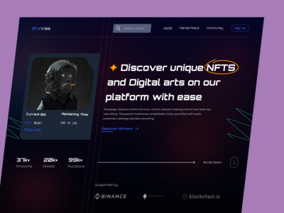 nft网站设计(nft website design)