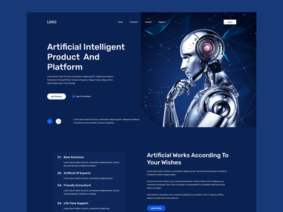 人工智能网站(Artificial intelligent website)